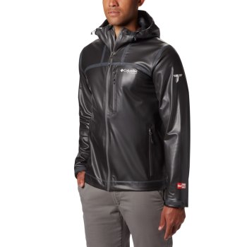 Columbia Jas Heren, OutDry Ex Stretch Hooded Shell Zwart, 54XTLWVNK